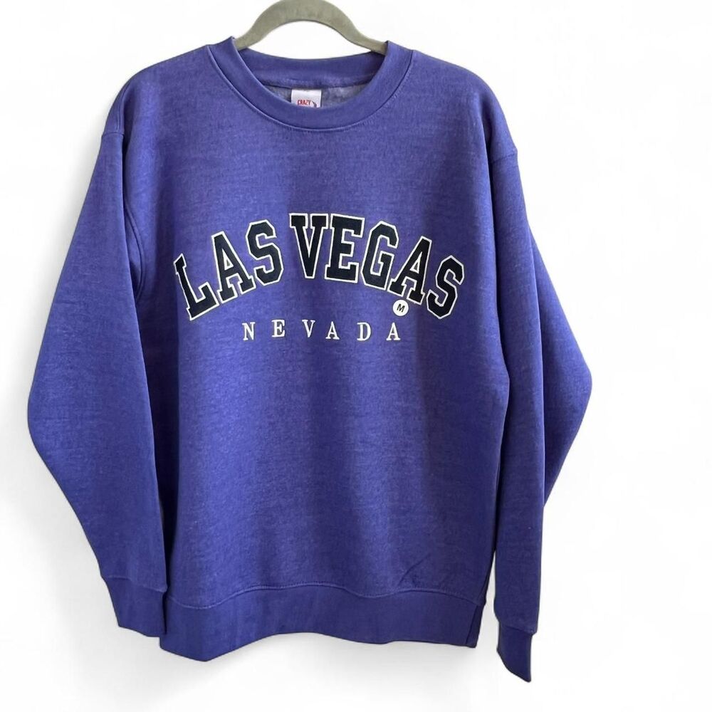 Purple Las Vegas Crewneck Sweatshirt - Picture 4 of 7